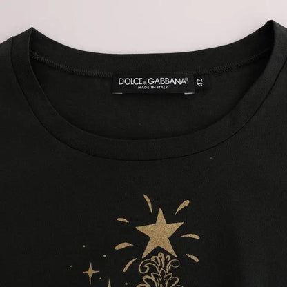 Dolce & Gabbana Green Cotton 2017 Motive T-Shirt