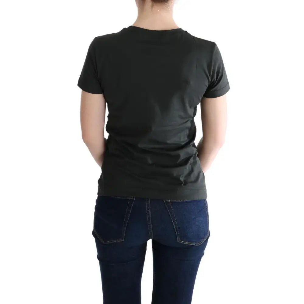 Dolce & Gabbana Green Cotton 2017 Motive T-Shirt