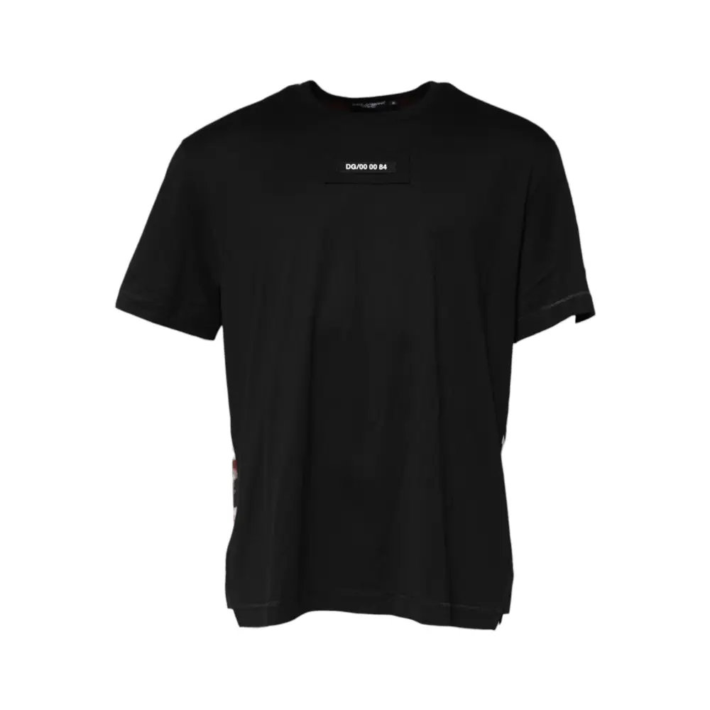 Dolce & Gabbana Multicolor Camouflage Crew Neck T-shirt - T-shirts