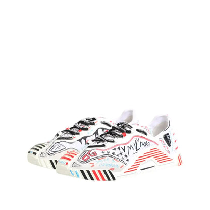 Dolce & Gabbana Multicolor Low Top NS1 Men Sneakers Shoes