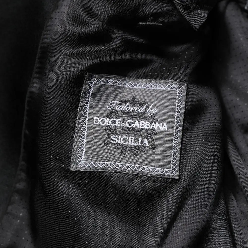 Dolce & Gabbana Purple SICILIA Sequin Embellish Coat Jacket