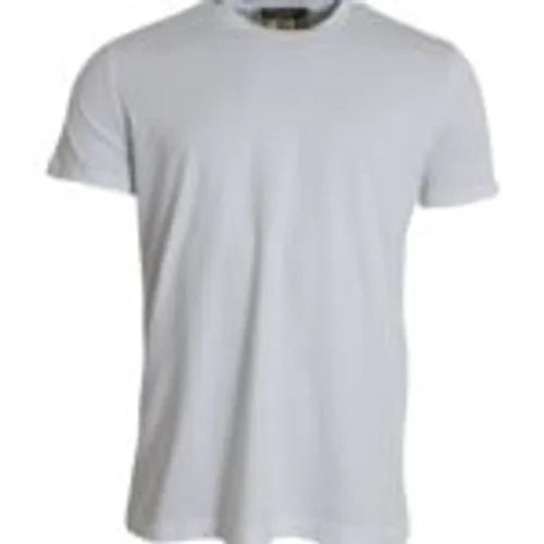 Dolce & Gabbana white cotton crew-neck short-sleeve T-shirt, TSH86525