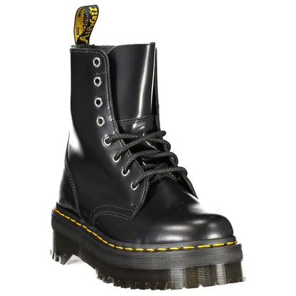 Dr. Martens sorte læder unisex ankelstøvle med klassisk design