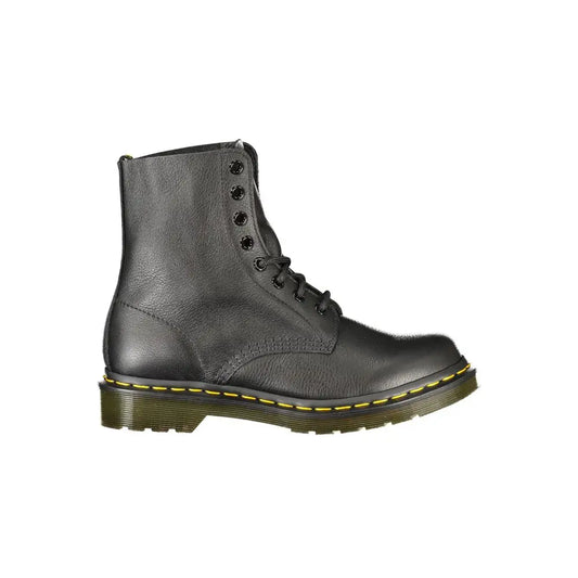 Dr. Martens sorte læder unisex støvle i sort