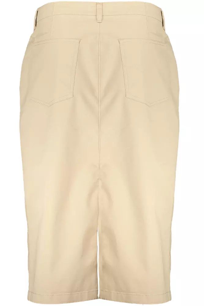 Gant Chic Beige Longuette Skirt-Modeoutlet