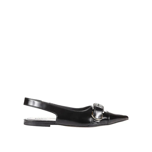 Givenchy Black Calfskin Ballet Flats
