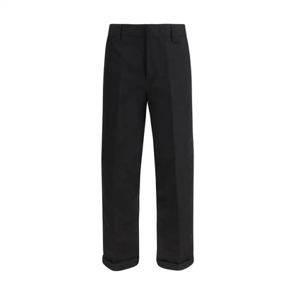 Golden Goose Black Cotton Chino Pants - Bukser