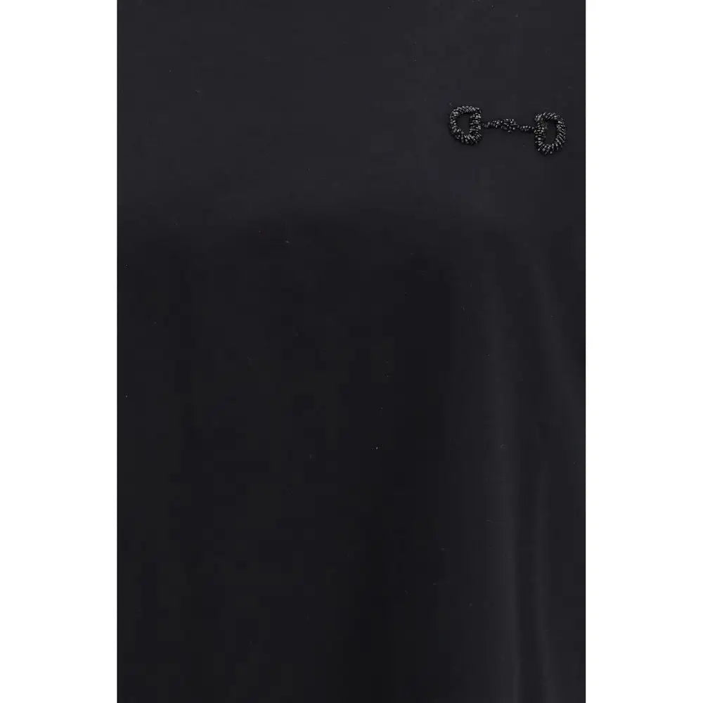 Gucci Black Cotton T-Shirt - T-shirts