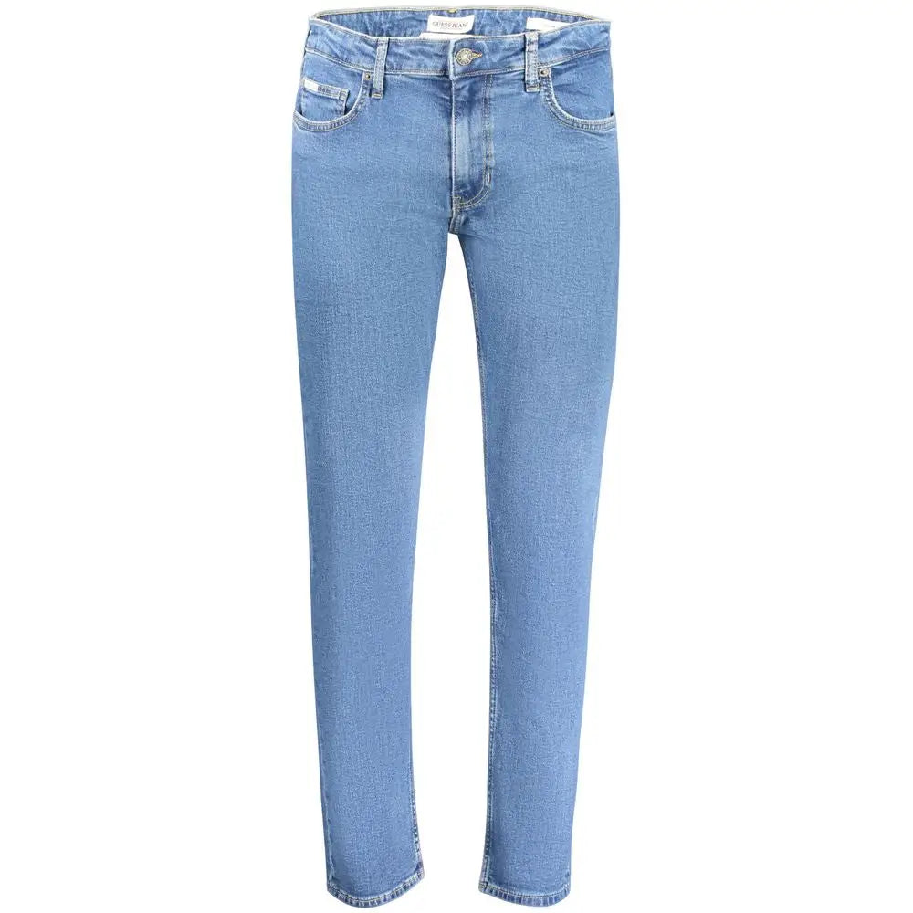 Guess Jeans Blue Cotton Men Jeans - Jeans