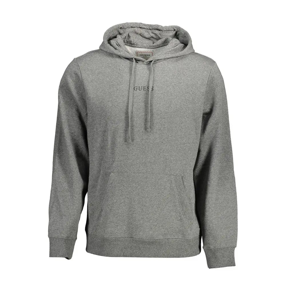Guess Jeans Grigio Organic Cotton Men’s Sweatshirt - S