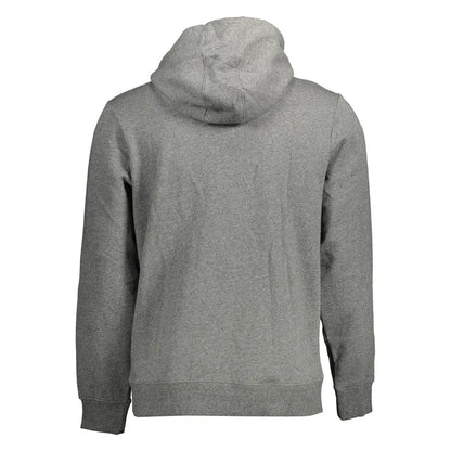 Guess Jeans Grigio Organic Cotton Men’s Sweatshirt - S