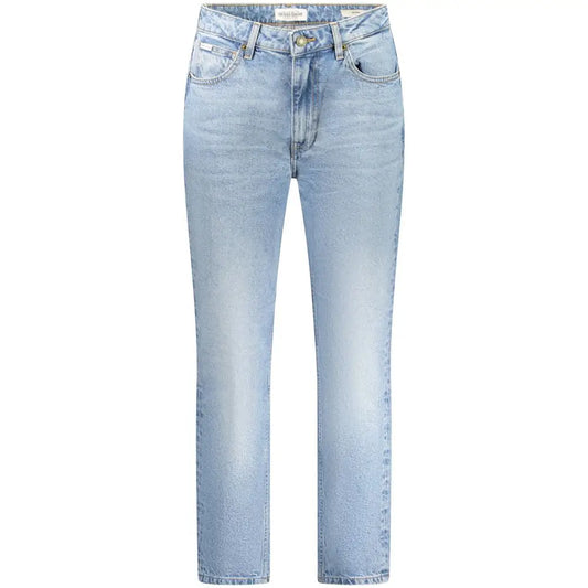 Guess Jeans Light Blue Cotton Jeans & Pant - Jeans
