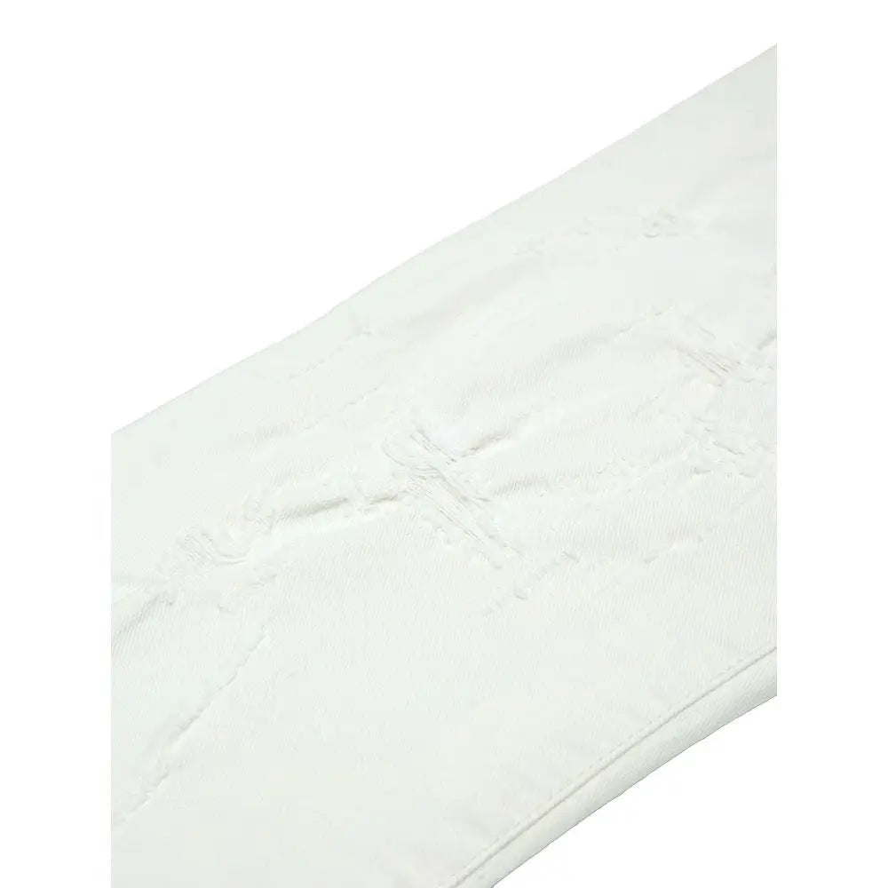 Jacob Cohen White Cotton Skinny Jeans - 33 - Jeans