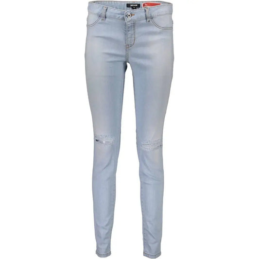 Just Cavalli Light Blue Cotton Women Jeans - Jeans
