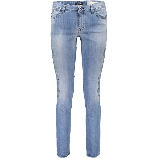 Just Cavalli Light Blue Cotton Women Jeans - Jeans