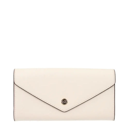 Michael Kors Beige Leather Wallets