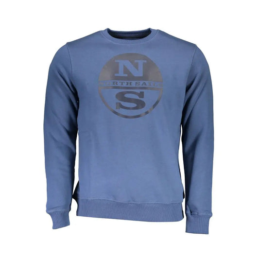 Nord Sails blå bomuld herresweater med NS-logo