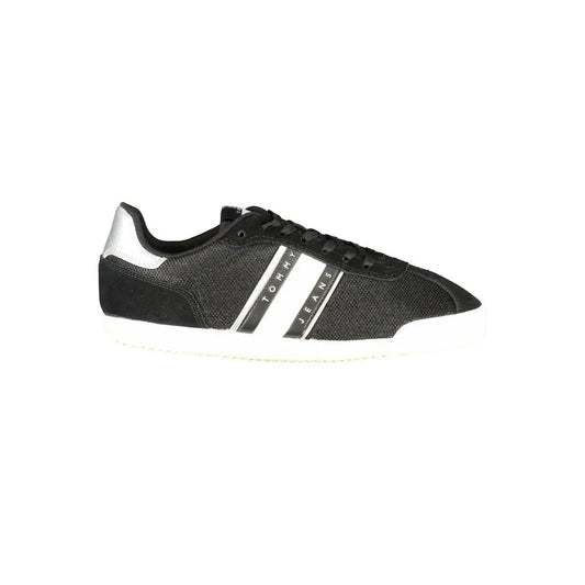 Tommy Hilfiger Black Polyester Women Sneakers - Sneakers