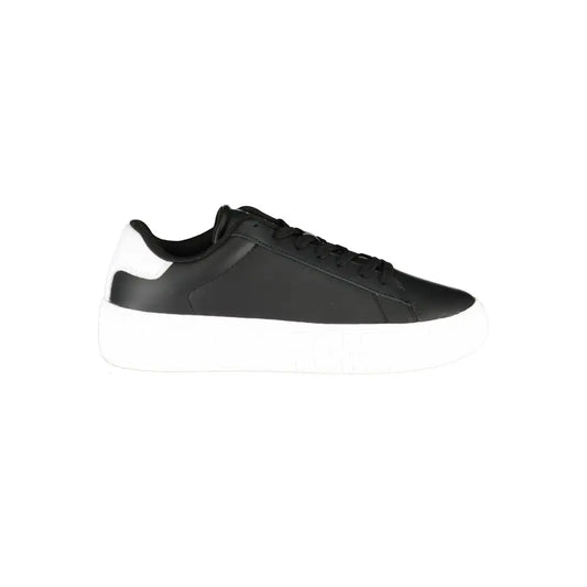 Tommy Hilfiger Black Polyethylene Men Sneakers - Sneakers