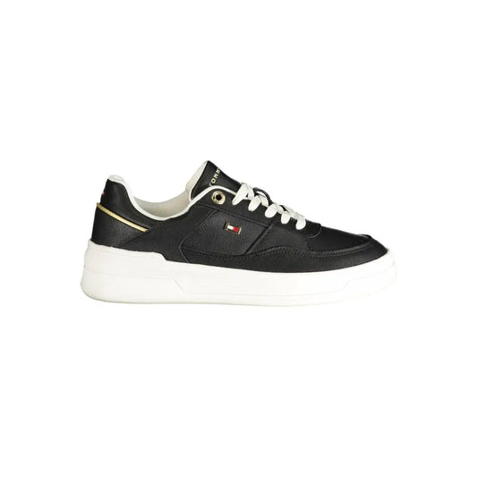 Tommy Hilfiger Black Polyethylene Women Sneakers - Sneakers