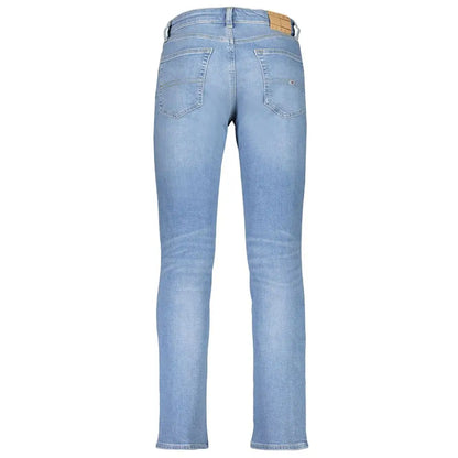 Tommy Hilfiger light blue slim fit denim jeans bagside