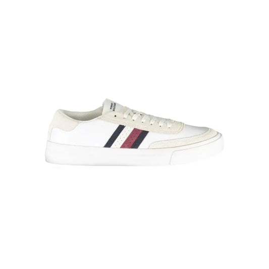 Tommy Hilfiger White Polyester Sneakers - Sneakers