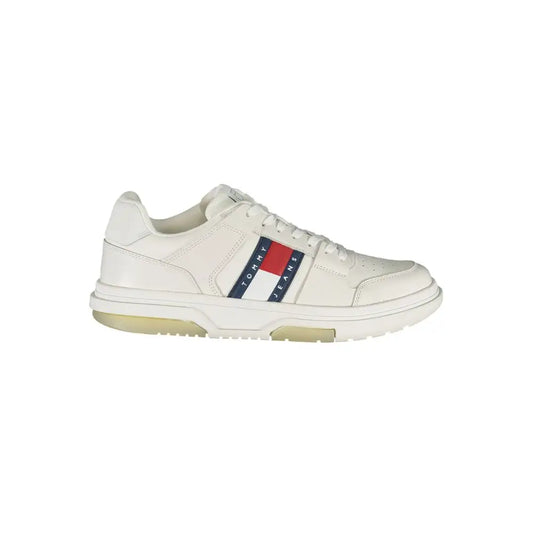 Tommy Hilfiger White Polyethylene Men Sneakers - Sneakers