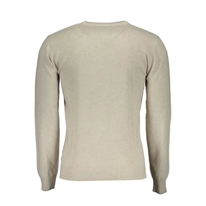 U.S. POLO ASSN. Beige Wool Men’s Sweater - XXL
