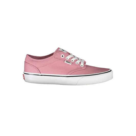 Vans Chic Pink Sneakers with Contrast Laces - Sneakers
