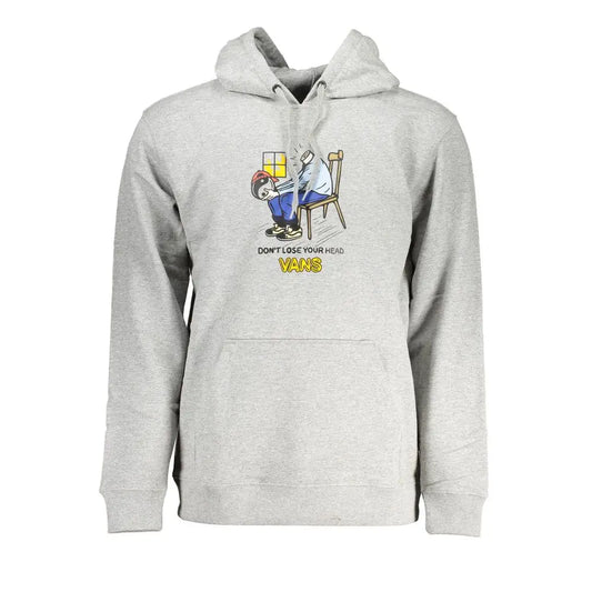 Vans Gray Cotton Men Sweater - Sweaters