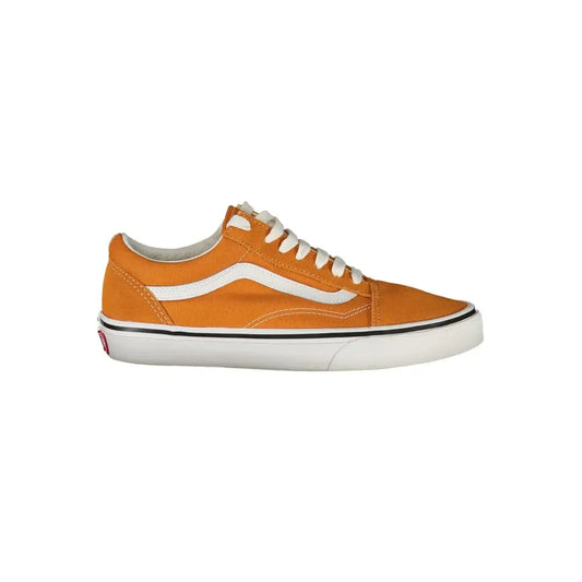 Vans Orange Polyester Sneakers - Sneakers