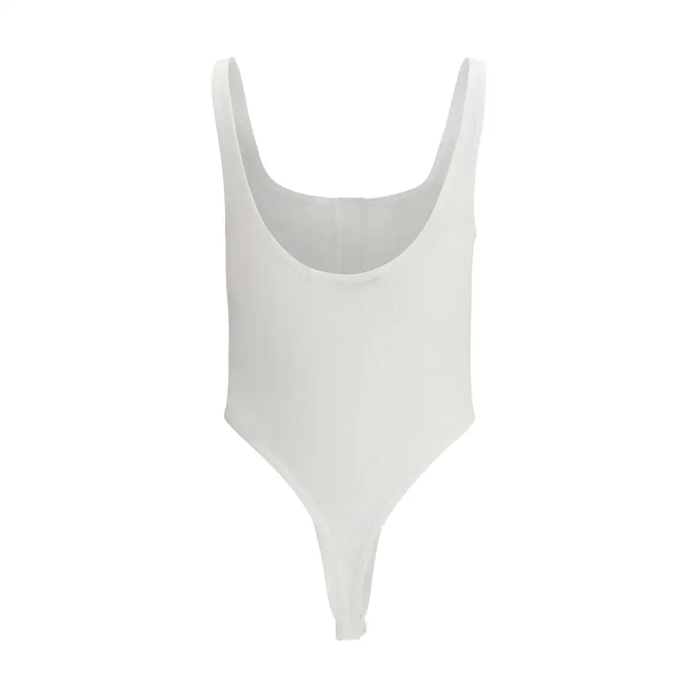 Versace hvid bomuldstop i det rene 100% originale brand